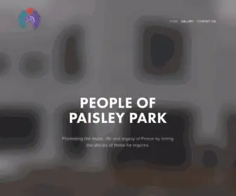 Peopleofpaisleypark.com(People of Paisley Park) Screenshot