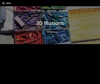 Peopleofthechalk.com(3D Illusions) Screenshot