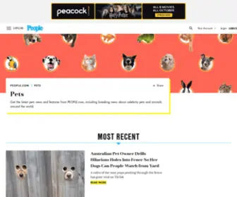 Peoplepets.com(Celebrity Pets Must See Photos and Videos) Screenshot
