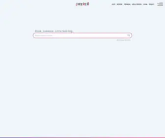 Peoplepill.com(Movers and Shakers from around the globe) Screenshot