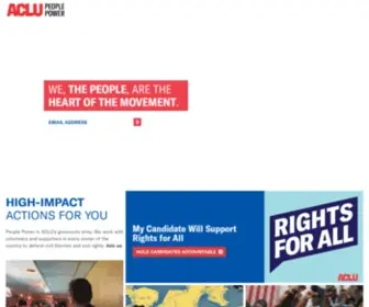 Peoplepower.org(Join People Power) Screenshot
