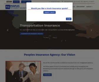 Peoples-Insurance.com(Transporation Insurance) Screenshot