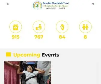 Peoplescharitabletrust.in(Peoples Charitable Trust) Screenshot