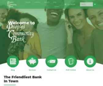 Peoplescommunitybank.com(If you’re looking for a bank) Screenshot