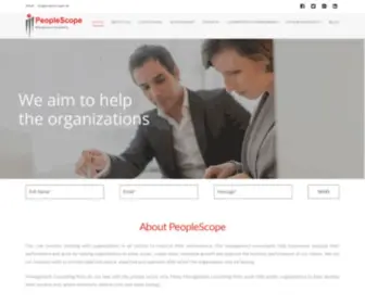 Peoplescope.ae(All kind of HR Consulting services) Screenshot