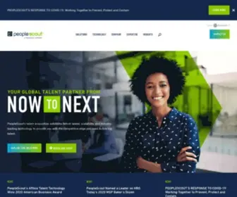 Peoplescout.com(Talent Acquisition Solutions) Screenshot