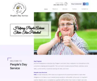 Peoplesdayservice.com(People's Day Service) Screenshot