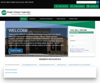 Peoplesenergy.coop(People's Energy Cooperative) Screenshot