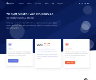 Peoplesoftwares.com(UI/UX Design Agency) Screenshot