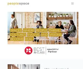 Peoplespace.com(Inspiring Space For Every Industry) Screenshot