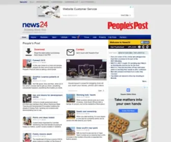 Peoplespost.co.za(People's Post) Screenshot