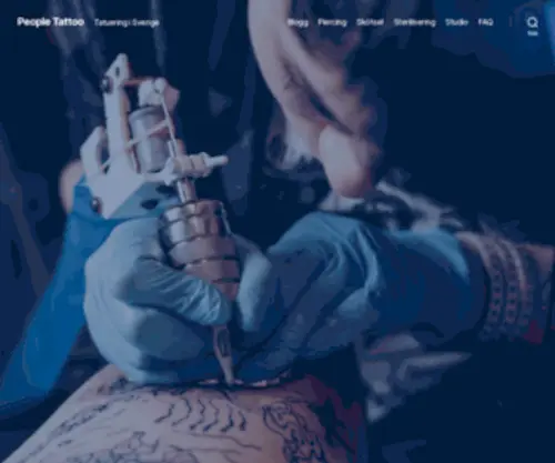 Peopletattoo.nu(Tatueringar och Konst) Screenshot