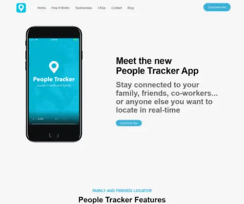 Peopletrackerapp.com(People Tracker) Screenshot