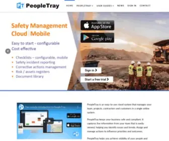 Peopletray.com(PeopleTray) Screenshot