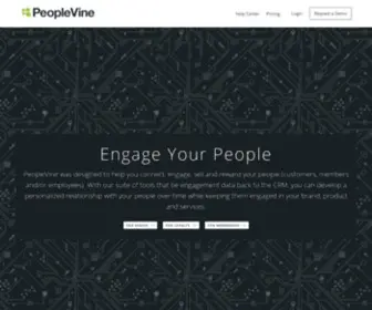 Peoplevine.com(The Premier Membership Platform) Screenshot