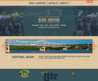 Peoriabluesandheritagefestival.com(Peoria Blues and Heritage Music Festival) Screenshot