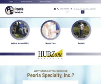 Peoriaspecialty.com(Home Peoria Specialty) Screenshot