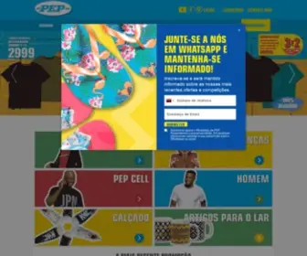 Pep.co.ao(Clothing, Home & Cellular) Screenshot