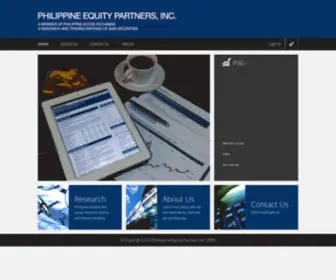 Pep.com.ph(Philippine Equity Partners) Screenshot