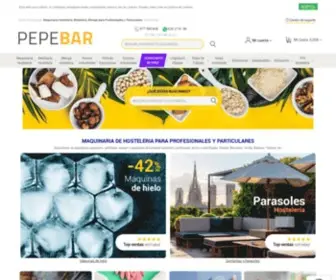 Pepebar.com(Maquinaria Hostelería) Screenshot
