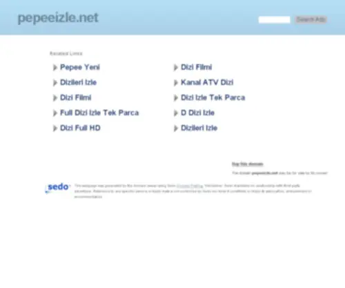 Pepeeizle.net(PEPEE İZLE) Screenshot