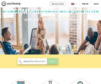 Pepehousing.com(Apartments for rent in Poland) Screenshot