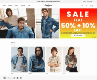 Pepejeans.in(Pepe Jeans London) Screenshot