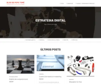 Pepetome.com(Socio Director de Nordia) Screenshot