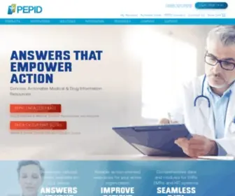 Pepid.com(Clinical Decision Support) Screenshot