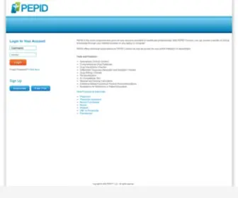 Pepidconnect.com(Pepidconnect) Screenshot