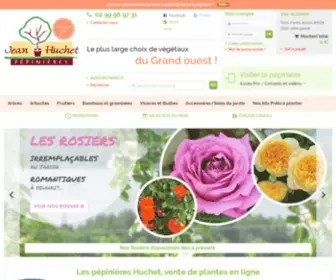 Pepinieres-Huchet.com(Arbres et arbustes pour votre jardin) Screenshot
