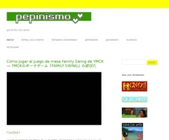 Pepinismo.net(Game boy rock band) Screenshot