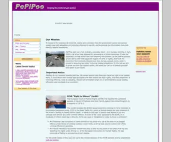 Pepipoo.com(Helping the motorist to get justice) Screenshot