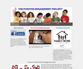 Pepnonprofit.org(   THE POSITIVE ENGAGEMENT PROJECT) Screenshot