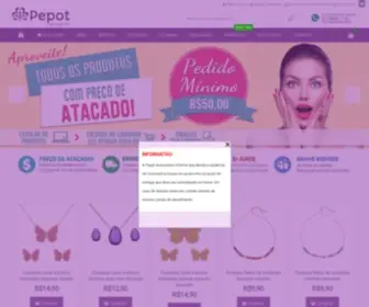 Pepot.com.br(Bijuteria) Screenshot