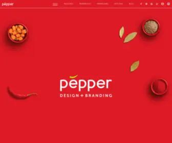 Pepper-Design.net(Pepper Design & Branding) Screenshot