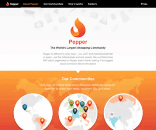 Pepper.com(The) Screenshot