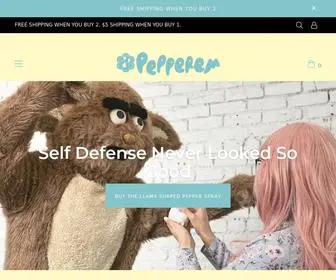 Pepperem.com(Llama Shaped Pepper Spray) Screenshot