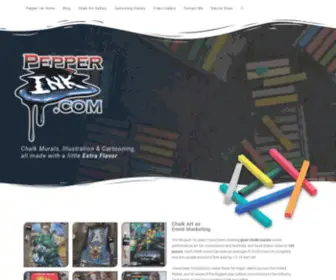 Pepperink.com(Chalk Art) Screenshot