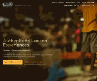 Pepper.life(Authentic Sri Lankan Experiences) Screenshot