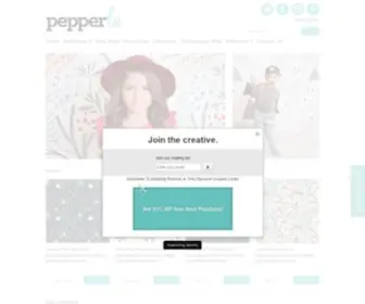 Pepperlu.com(Unique photography backdrops and floors) Screenshot