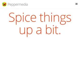 Peppermedia.com(Print and Web Design) Screenshot