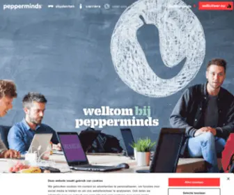 Pepperminds.nl(Werving en promotie) Screenshot