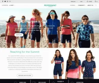 Peppermintcycling.com(Peppermint Cycling Co) Screenshot