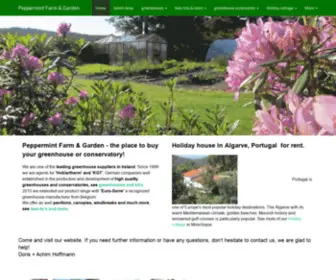 Peppermintfarm.com(Peppermint Farm & Garden) Screenshot