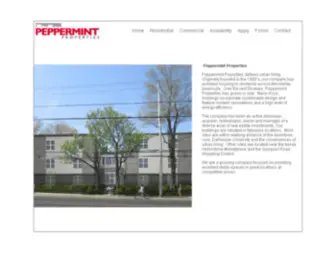 Peppermintproperties.ca(Peppermint Properties) Screenshot