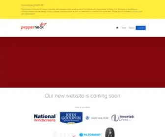 Pepperneck.com(Malvern Web Design) Screenshot