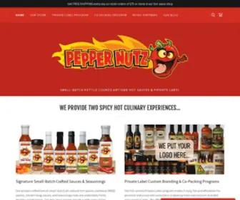 Peppernutz.com(PepperNutz is Rochester) Screenshot