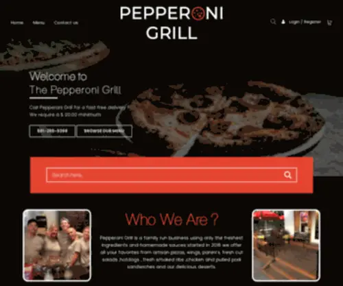 Pepperonigrills.com(Pepperoni Grill) Screenshot