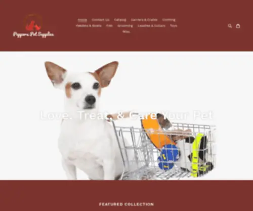 Pepperspetsupplies.com(pepperspetsupplies) Screenshot